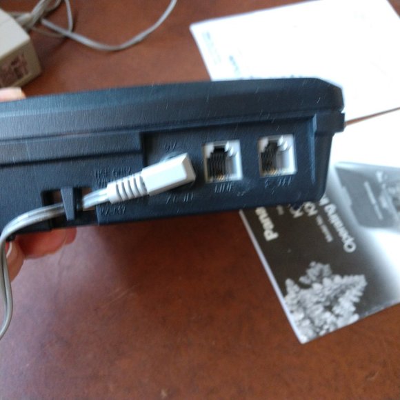 PANASONIC DIGITAL LANDLINE ANSWERING MACHINE KX-TM85-B INCLUDES MANUAL TESTED - Picture 6 of 7